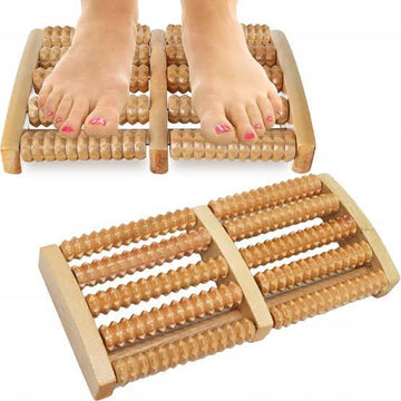 Wooden Foot Massager – Relaxing Foot Roller
