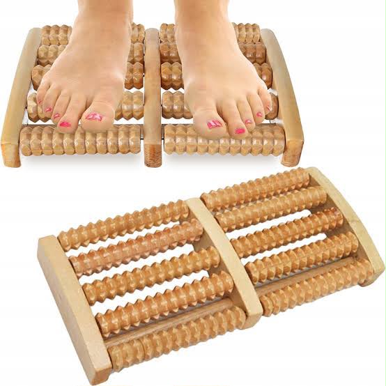 Wooden Foot Massager – Relaxing Foot Roller