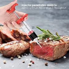 Stainless Steel BBQ Meat Marinade Injector