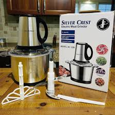 Silver Crest 10-in-1 Electric Meat $ Vegetable Chopper