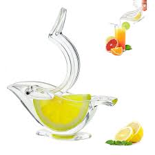 Acrylic Lemon Slice Juicer – Manual Citrus Squeezer