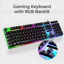 Limeide TX30 RGB Backlit Gaming Keyboard – 104 Keys