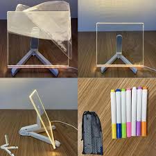 DIY Acrylic Luminescent LED Lamp – Creative Night Light