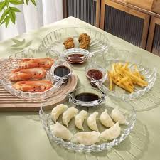 Sea Shell Dumpling Plate – Creative Serving Dish