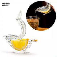 Acrylic Lemon Slice Juicer – Manual Citrus Squeezer